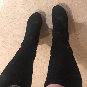 Brand new  knee high wedge boots